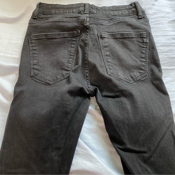 💜 Zara Womens Skinny Jeans Black size 4 - Picture 3 of 7